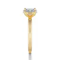 Pierścionek z owalnym diamentem 1.0 ct SBPZ_040